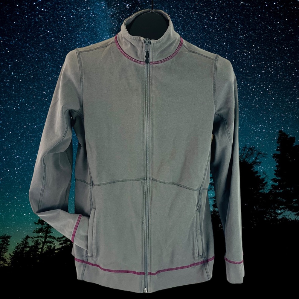 Duluth Trading Company Full Zip Top Close Fitting shirt Jacket Size M - Picture 2 of 14